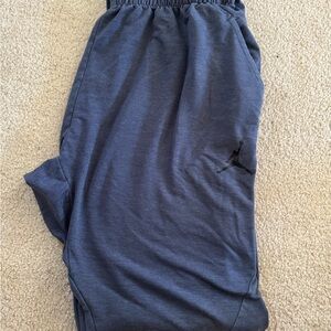 Nike Jordan Men's Navy Blue Jogger Sweatpants